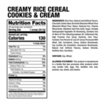 Creamy Rice Cereal