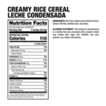 Creamy Rice Cereal